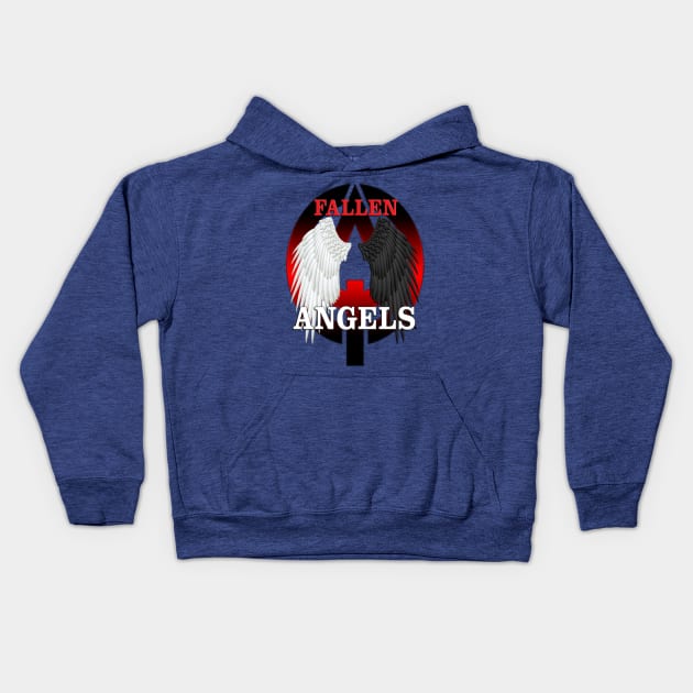 Fallen Angels Kids Hoodie by BIG DAWG APPAREL